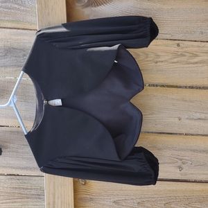 🏵️ Joseph Ribkoff Vintage Balloon Sleeve Bolero Jacket